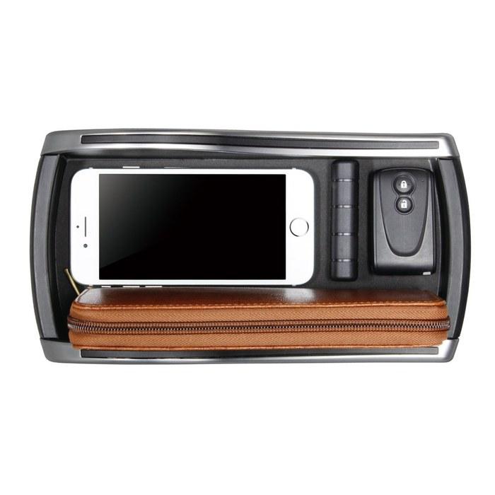 Tsuchiya Yac Bench Seat Console Tray - Black/Silver PF-317