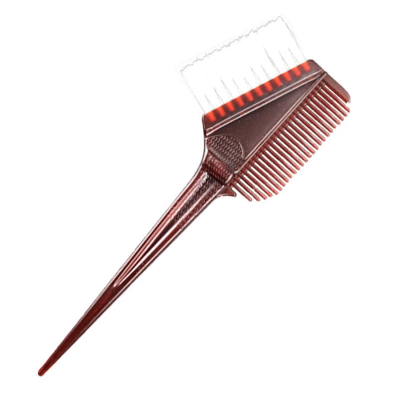 1 stuks Haarkleuringsborstel Dubbelzijdige Haarkleurapplicator Professionele Kapperskam DIY Salon Kapper Borstel Accessoires brown