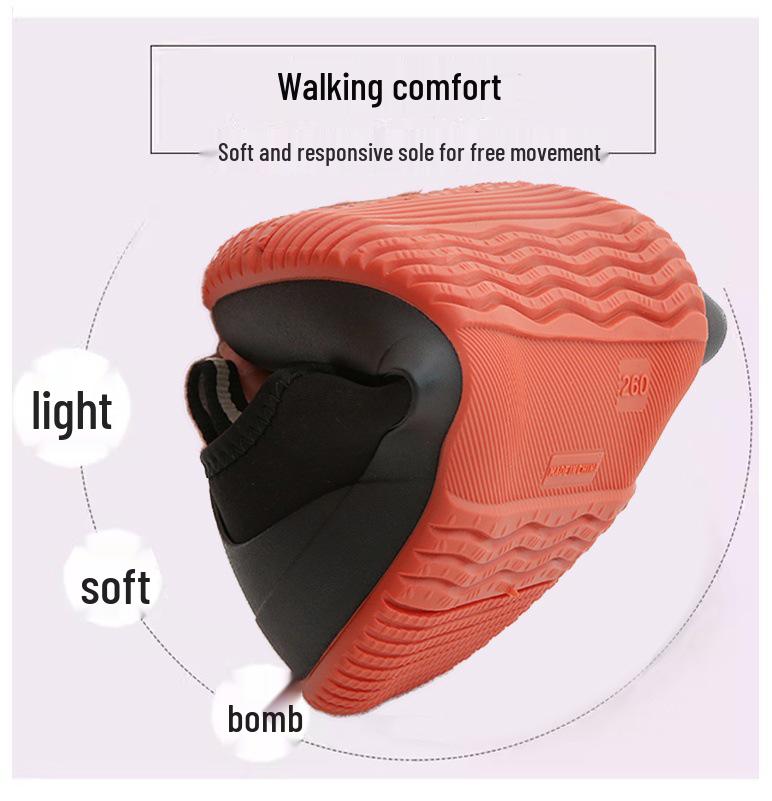Men's High-End Low-Top Fashion Lightweight Waterproof Rain Boots - Non-Slip Outdoor Wading Shoes with Short Tubes