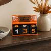 Halloween Entryway Decor Countdown Calendar Block, 3D Printed Advent Calendar, Spooky Daily Count Down To Table for Mantel, Tiered Tray Centerpiece