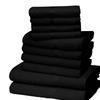K Collection Egyptian Cotton Towel Set (Pack of 10)