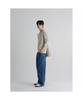 8seconds High-Density Fine Cotton Round Knit Beige