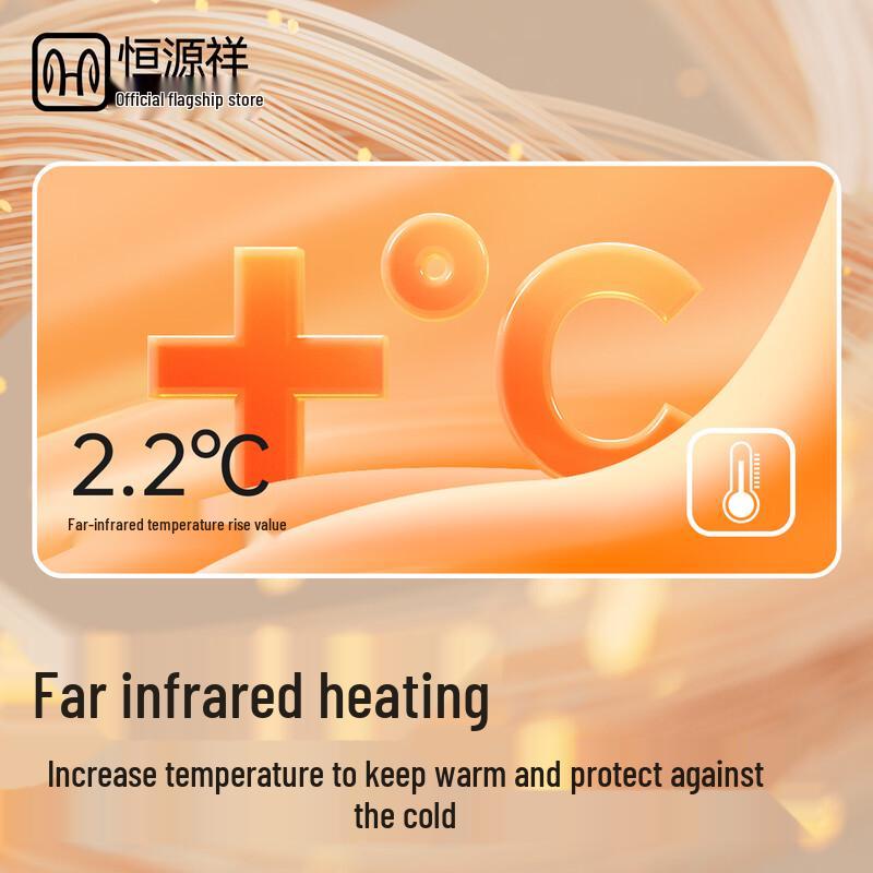 Hengyuanxiang Men's 10A Pure Cotton Antibacterial Thin Thermal Underwear Set