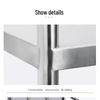 Zhoubang 304 Stainless Steel Utility Cart