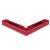 90° Positioning Fixture L-shaped Precise Square Right Angle Clamp Aluminium Alloy 120mm Corner Positioning Ruler Woodworking