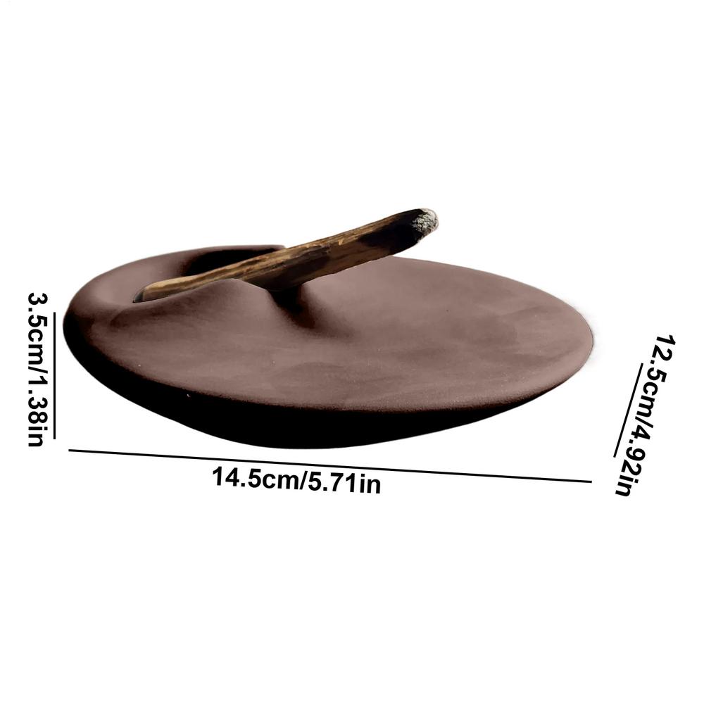 Santo wood holder Peru Holy Wood Aromatherapy Stove Cement Support Base Relaxation Meditation Container Tray Sage Stand Gifts
