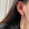 Fashion Ear Pin Delicate Ear Studs Egyptian Cat Shape Ear Jewelry Studs Earrings Ear Accessories for Fashion Outfits