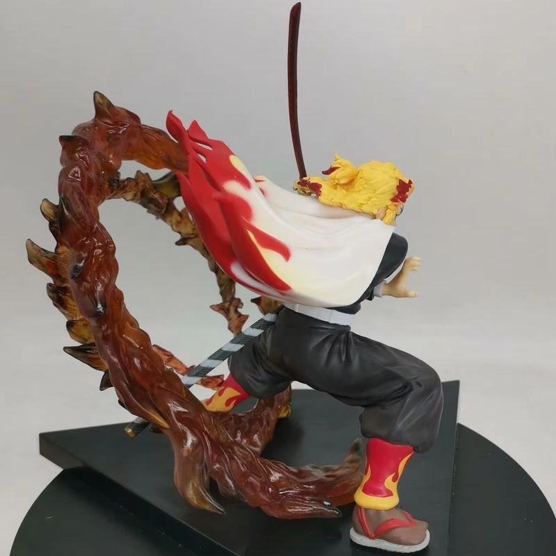 Demon Slayer Anime Action Figures Series Kamado Tanjiro Rengoku Kyoujurou Figurine Toy Decoration Collection Model Doll Toy Gift