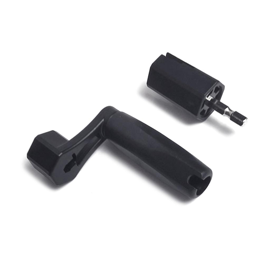 Hexagonal Guitar String Winder Head DIY Maintenance Tool Accessories Winder Drill Plug String Peg Puller for Guitar Bass