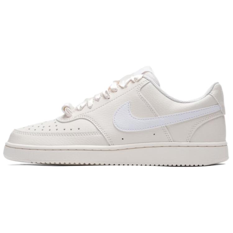 

Nike Court Vision Cushioning Abrasion Resistant Breathable Low top Skateboard Shoes Women s Ecru IB6652-100 38.5