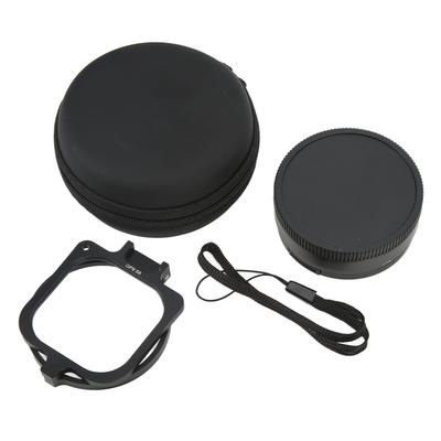 JUNESTAR 58mm Red Filter Action Camera Diving Filter with 16X Macro Close Up Lens for Hero 9 Sports Camera