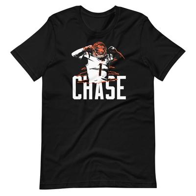 Ja'Marr Chase Jamarr Bengals Football Fan Art Grafik T-Shirt Kurzarm
