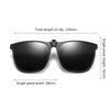 Men Photochromic Polarized Lens Flip Up Clip On Sunglasses Women Driving Sun Glasses With Clips