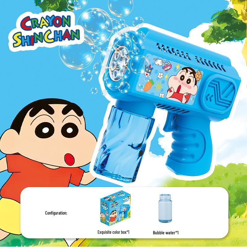 Electric Luminous Bubble Gun - Automatic Handheld Toy for Kids