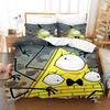 Copripiumino Bill Cipher 3D Squisito Cartone Animato Gravity Falls Stampa Digitale Set Biancheria da Letto Piumone Letto Giovani Decorazione Casa Bambini Ragazzi