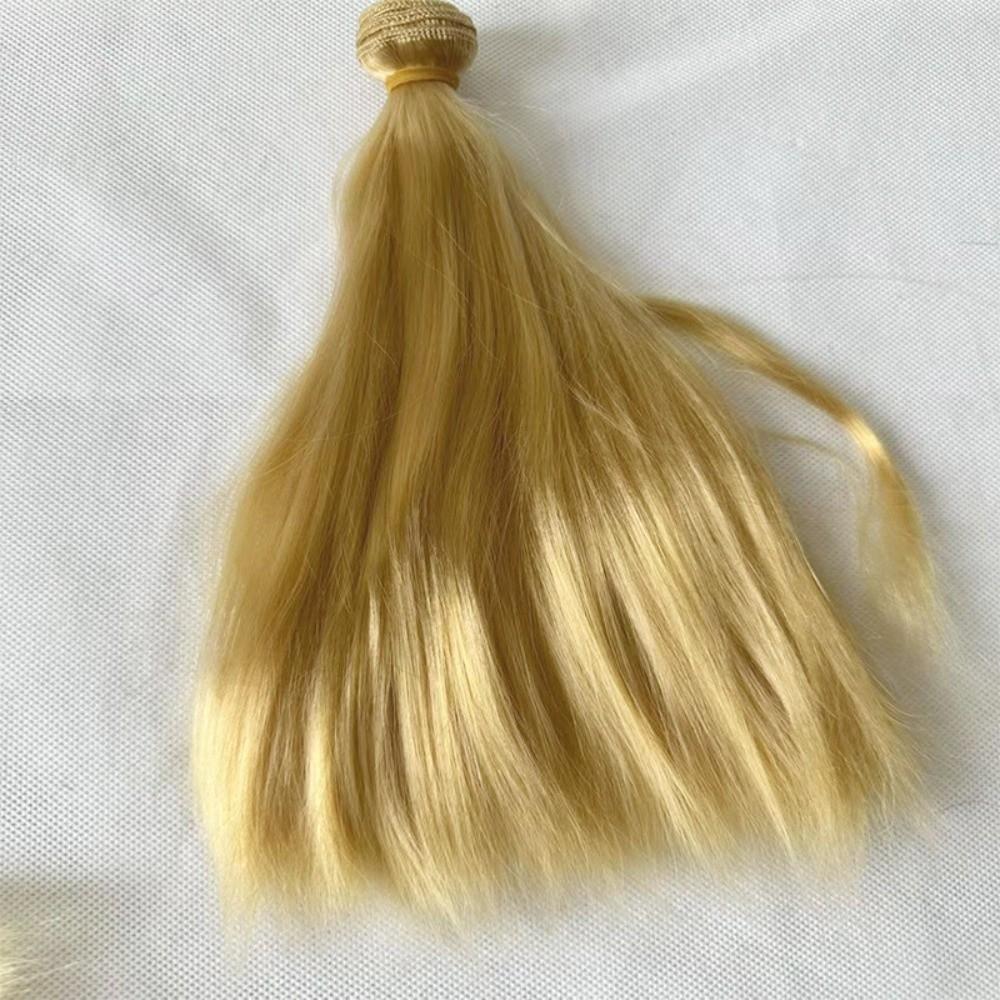 Milk Soft Silk Straight Doll Wig Doll Synthetic Hair Wig For 1/3 1/4 1/6 BJD Doll