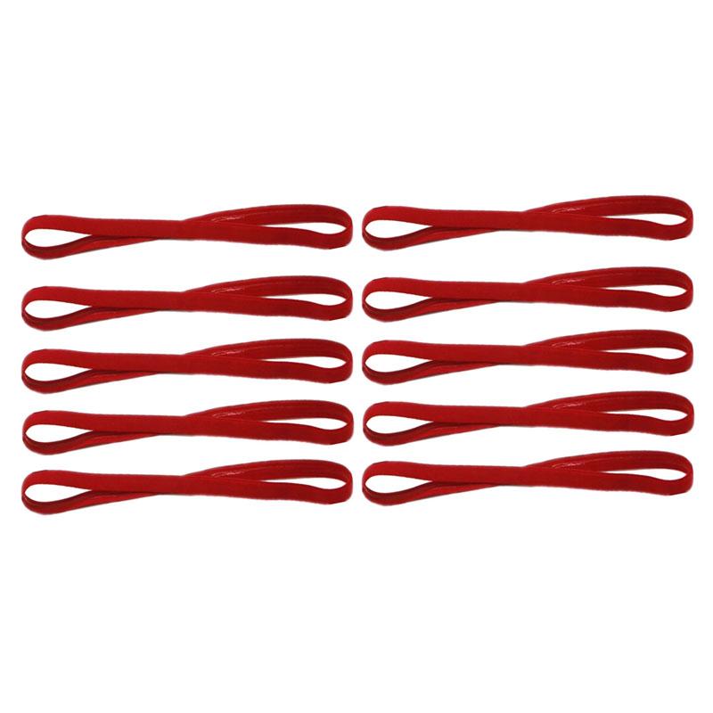 

10/20Pcs Candy Color Women Men Yoga Hair Bands Sports Headband Girls Sport Anti-slip Elastic Rubber Sweatband Football Running