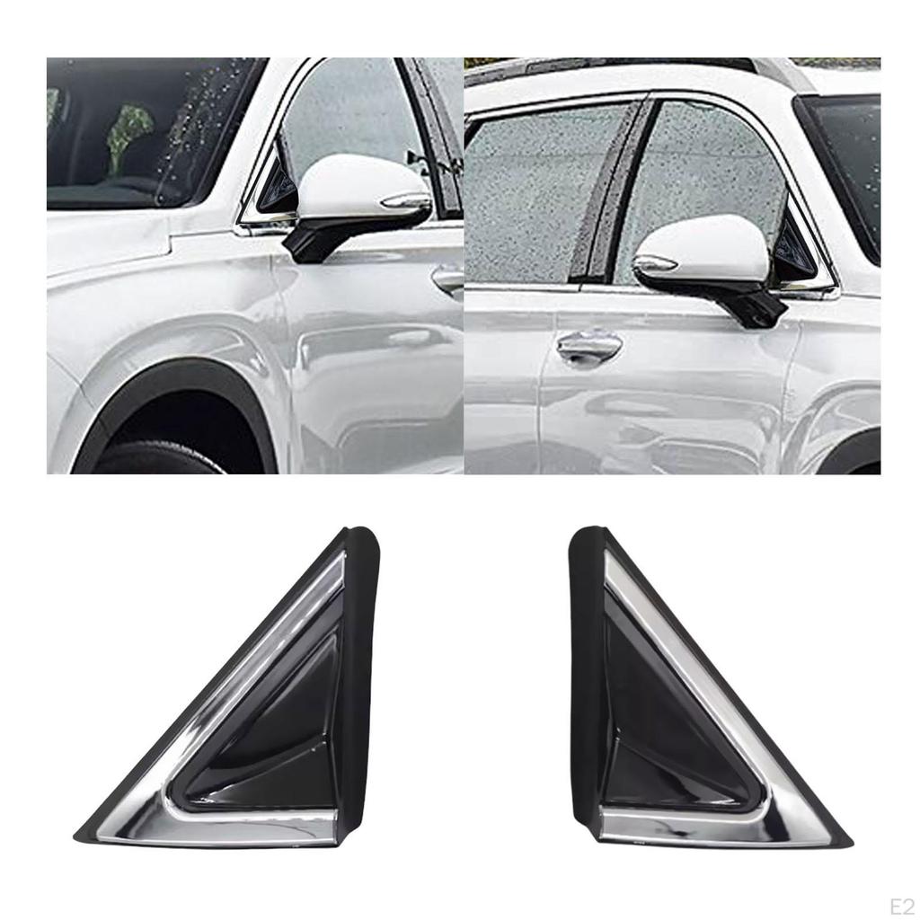 Corner Mirror Pillar Triangular Molding Accessory Replacement Cover Panel Reinforcement Protection