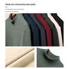 Romon Men's Thermal Fleece Mock Neck Pullover Sweater BYB88
