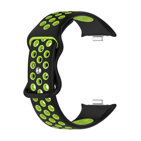 Silicone Watch Strap Replacement for Xiaomi Smart Band 8 Adjustable Waterproof Breathable Women Men