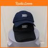Trendy Unisex Summer Baseball Cap With 1987 Embroidery Adjustable Breathable Sun Protection