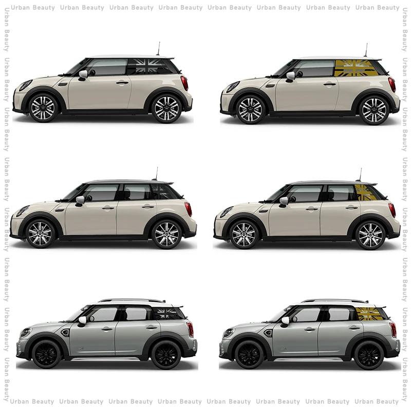 Car Rear Side Window Decoration Sticker For Mini Cooper F54 F55 F56 F57 F60 R55 R56 R57 R59 R60 Decals Auto Parts Car Assessoire