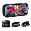 Kawaii Chainsaw Man Denji Ryomen Sukuna Pencil Case for Girls Boys Makima Power Satoru Gojo Pen Bag Box School Accessories