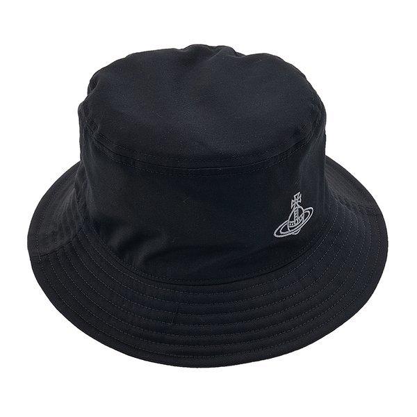 Vivienne Westwood Vivienne Westwood Public Logo Embroidered Bucket Hat 81020009 W00kt N401