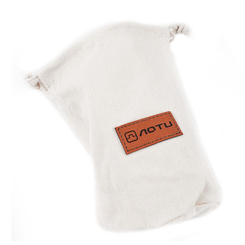 

AOTU AT6435-1 Canvas Outdoor Travel Small Toiletries Bag Portable Drawstring Storage Bag A