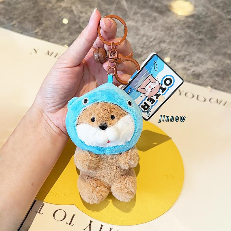 Cute Animal Plush Keyring With Soft Material For Backpack And Bag Decor