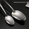 Square Handle Stainless Steel Cutlery Set: Knife, Fork, and Spoon for Hotels and Restaurants.