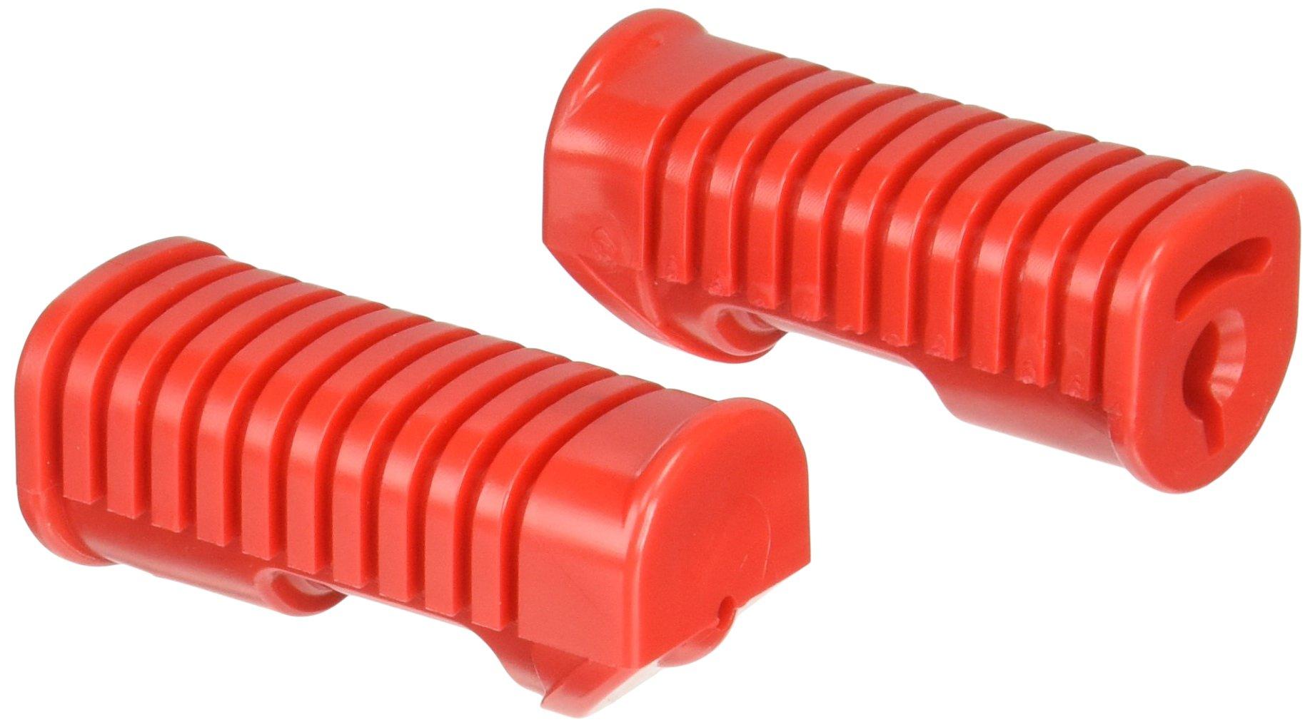 

Kijima Мотоциклетные запчасти Резиновые накладки на подножки Левая и правая сторона Комплект Красный HONDA Cub/Ape (Обезьяна) 213-189