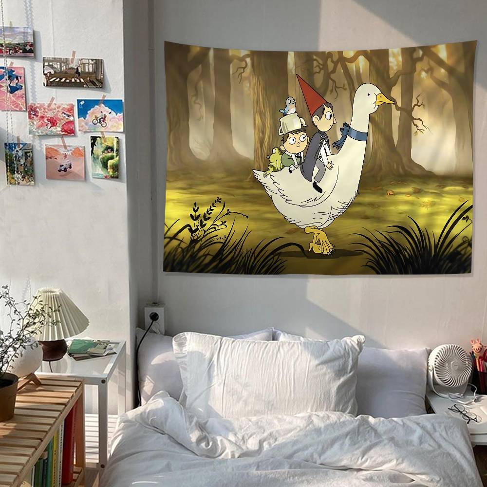 Cartoon OOver the GGarden WWall Colorful Tapestry Wall Hanging Bohemian Wall Tapestries Mandala Wall Art Decor