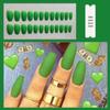 European & American Frosted Matte Press-On Ballet Nails