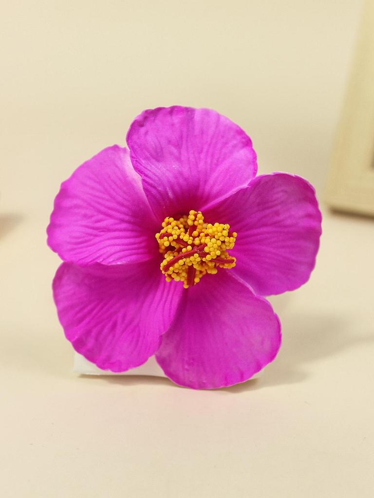 9cm EVA Frangipani Hibiscus Havajská Kvetinová Brošňa Pokrývka Hlavy Sušené Kvetinové Doplnky