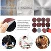 100PCS Sanding Disc Sand Paper Hook Loop Sander+Backer Pad+M6 Drill Adapter 50mm