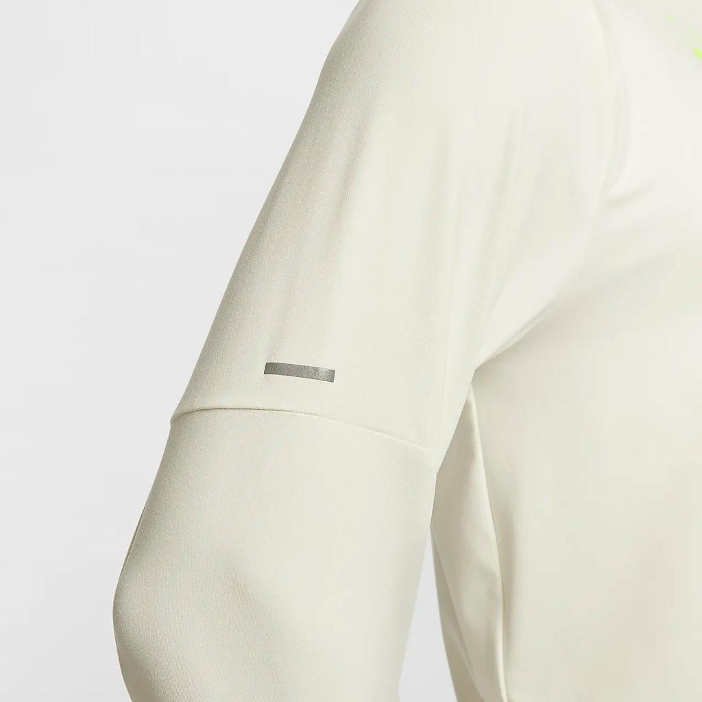 Nike Element Logo Print Quick-Dry Sun Protection Running Comfortable Long Sleeve T-Shirt Men Tops Sail HQ4733133