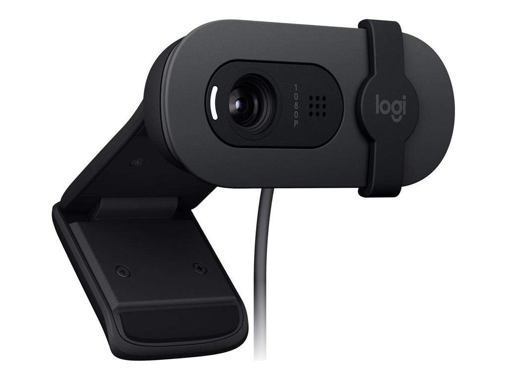 Logitech BRIO 105 Business Webcam, 2MP, FHD 1080p, USB-A, Black | Logitech