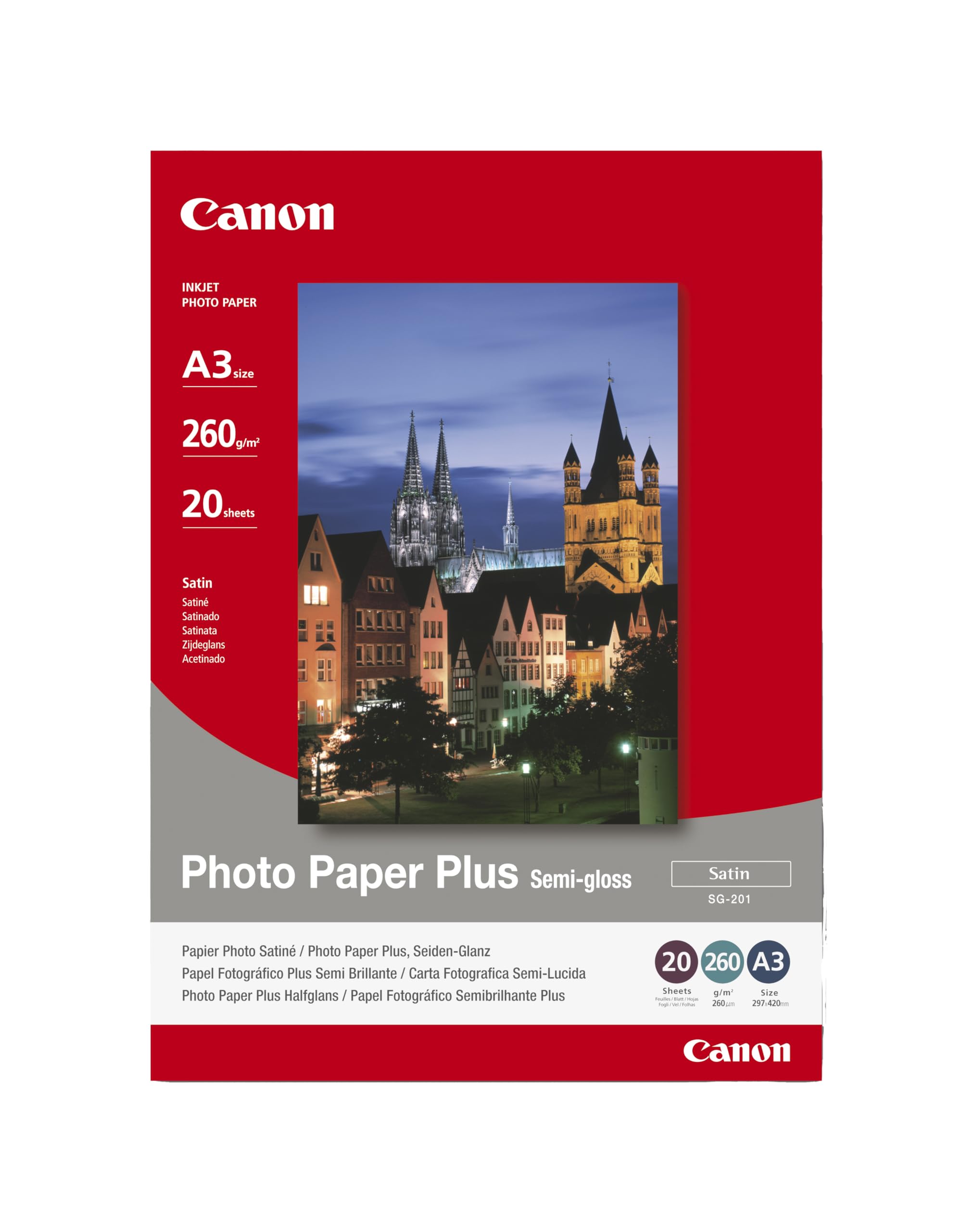 Canon Photo Paper Plus Semi Glossy A3
