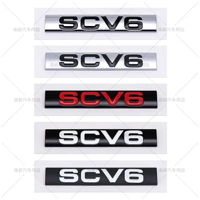 3D ABS HSE Luksusowy Znak SCV6 SCV8 SDV6 SDV8 Emblemat Tylnej Klapy Bagażnika Naklejki na Błotniki Samochodowe Do Discovery Velar Range Rover