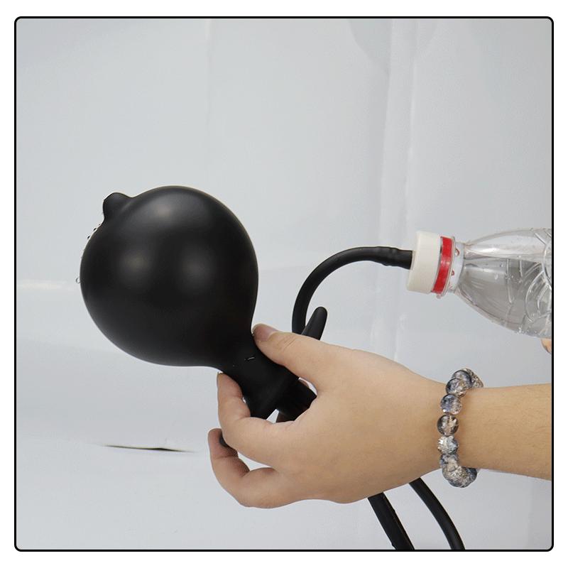 Надувная расширяемая клизма-заглушка для душа, система очищения анального кишечника