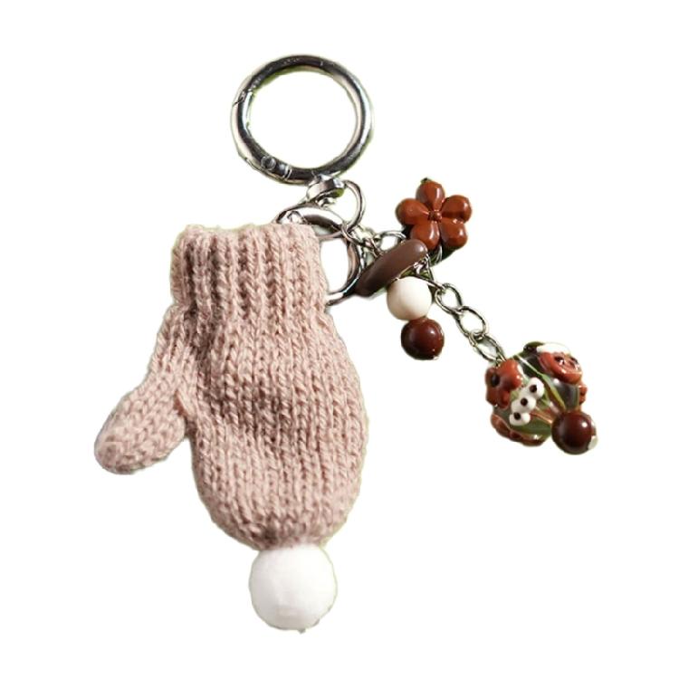 Lovely Soft Plush Keychain For Key Accessories Bag Charm Car Decoration And Decorative Gift