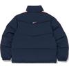 Reebok Color Block Stand Collar Zipper Long Sleeve Down Jacket Unisex outerwear Navy-Blue REJU4FD54N3