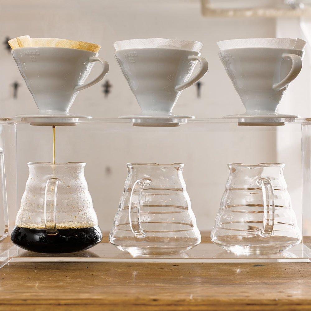 Hario V60 Range Server Coffee Drip 600ml Clear XGS-60TB