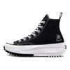 Converse Run Star Hike High Holiday Unisex Sneakers Μαύρο Λευκό A03753C