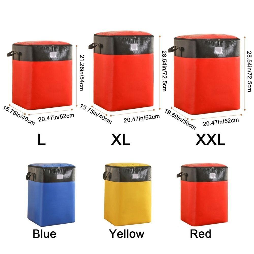 Large Capacity Moving Package Bag Durable Multifunctional Luggage Packing Bag Dustproof Moisture-proof Clothes Quilt Storage Bag