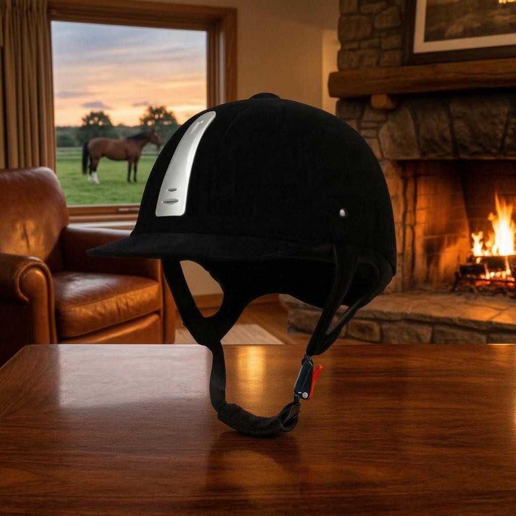Half-Helmet Riding Helmet Safety for Trail Rides, Equestrian Riders