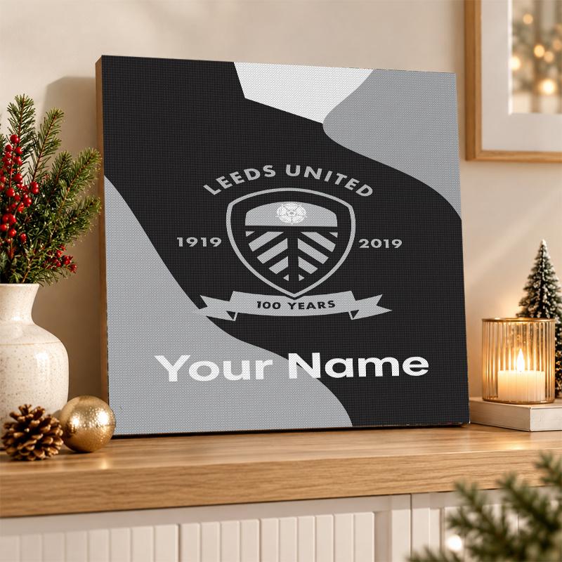 Leeds United Custom Name Text 5D Diamond Painting Kit DIY Full Drill Diamond Art Decoration