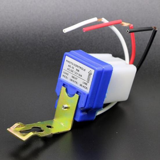 Automatischer Auto-Ein Lichtschalter DC Aus Straße 12V 10A Steuerung Lichtsensor