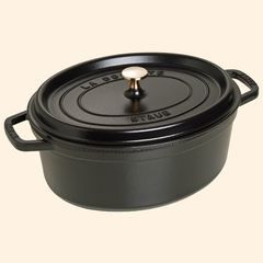 STAUB 405098300 - Cocotte Ovale - Ø 23 Cm - Cerise
